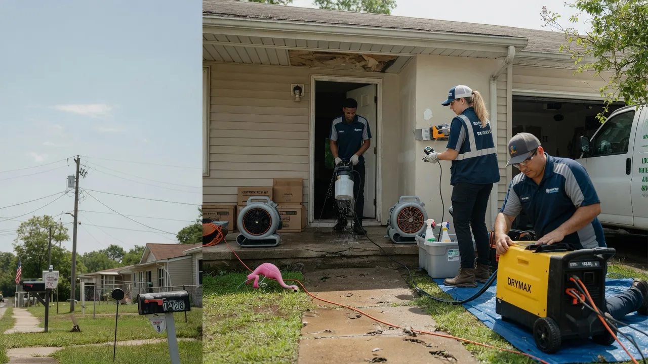 Storm Damage Water Removal in Inez, TX near me